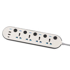 Pack of Two-Multi-Functional 4-Outlet & 3-USB Power Strip_440001522_2