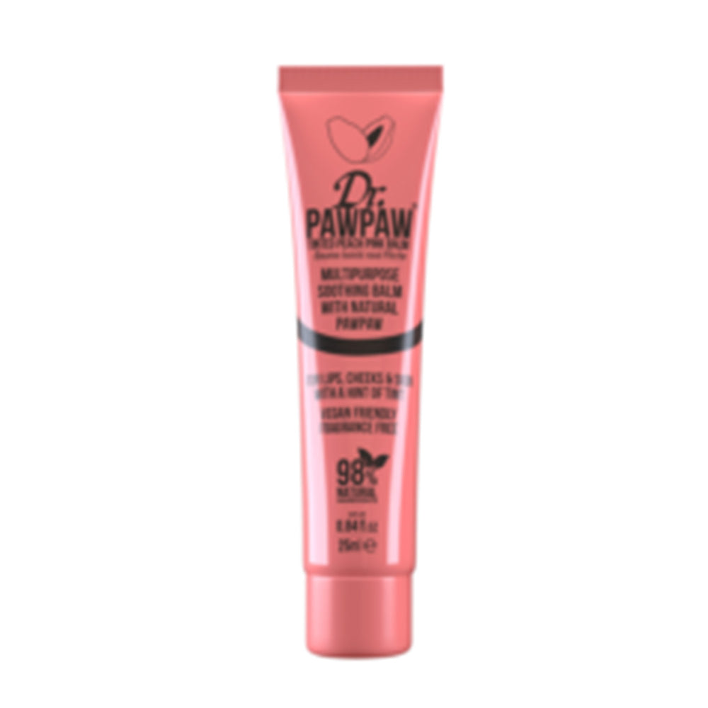 6 Pack Pawpaw Saver Deal - Orignal,Peach,Red and Shea +  Overnight Lip Mask Balm + Beach to Bar - Peach Pink balm, Scrub & Nourish_440001523_2