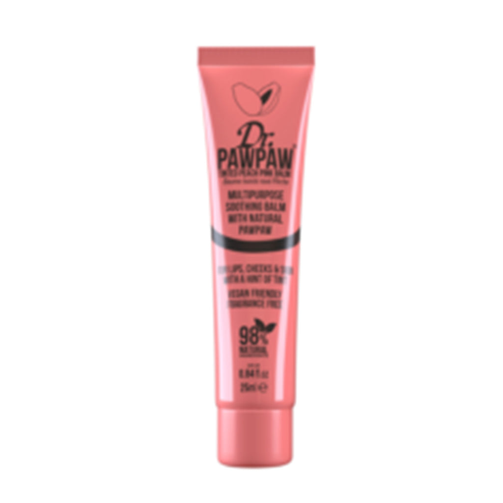 6 Pack Pawpaw Saver Deal - Orignal,Peach,Red and Shea +  Overnight Lip Mask Balm + Beach to Bar - Peach Pink balm, Scrub & Nourish_440001523_2