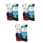 Pack of 6 Happy Life Preserver Print Socks_440001526