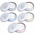 Pack of 5 - Ashland 3 Wick Tin Candle 312g Each -_440001540