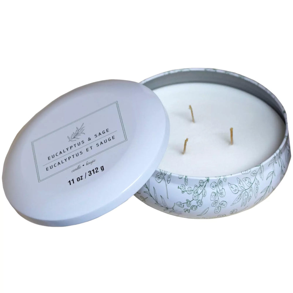 Pack of 5 - Ashland 3 Wick Tin Candle 312g Each -_440001540