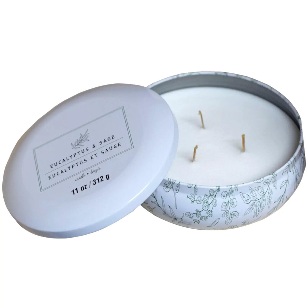 Pack of 5 - Ashland 3 Wick Tin Candle 312g Each -_440001540