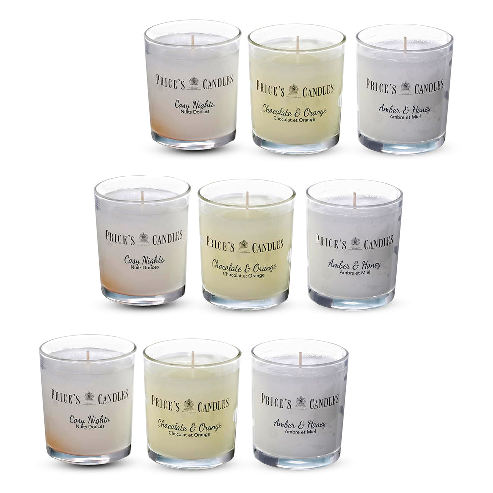 Pack of 9 -  Prices Candles Scented Candle Gift Set_440001541