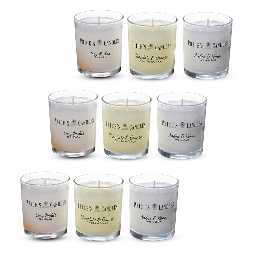 Pack of 9 -  Prices Candles Scented Candle Gift Set_440001541