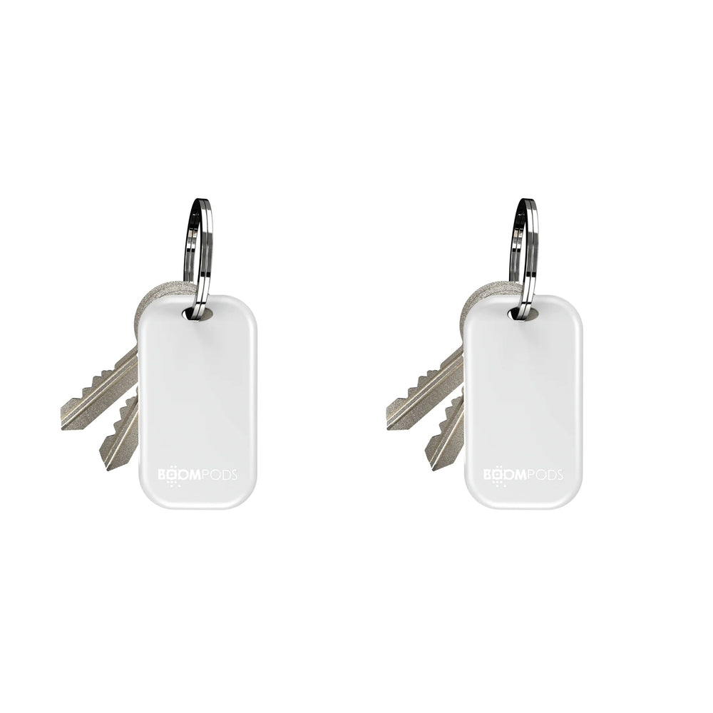 Pack of 2 - Boompods Smart Tracker White_440001555