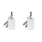 Pack of 2 - Boompods Smart Tracker White_440001555