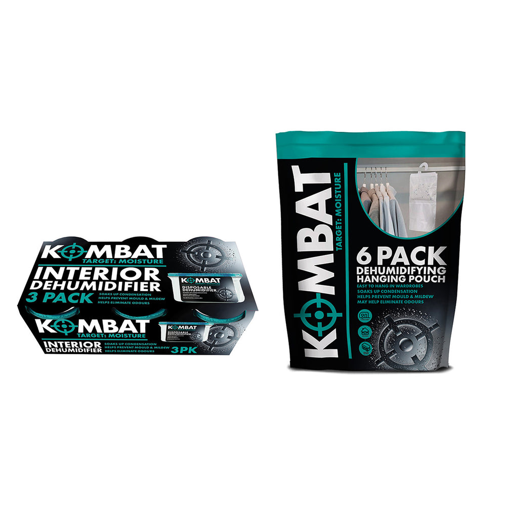 Mega Dehumidifier Bundle - 6 Pack Dehumidifier and 12 Pack Hanging Dehumidifier_440001589