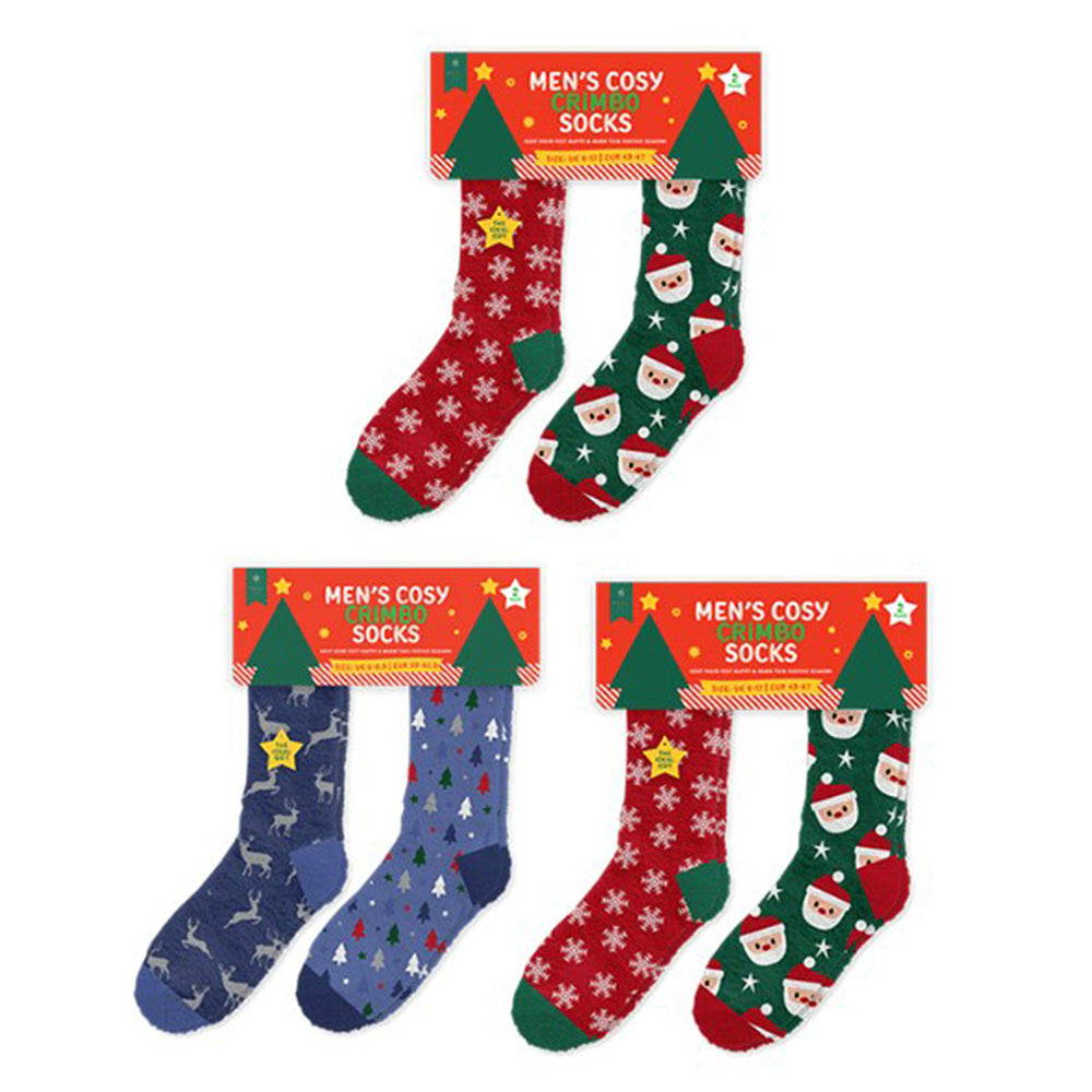 6 Pair Festive Christmas Socks_440001605