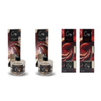 4 Pack Mega Winter Gifting Deal - Cozy Maison Diffuser (50ml) Each  2x White Linen & Lily and 2x Burning Rose_440001607