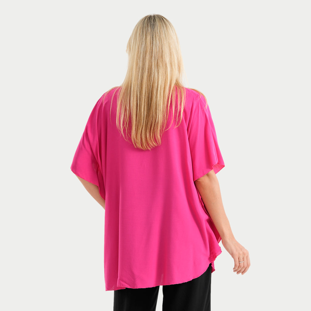 styled by Round neck top_4449973_5
