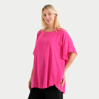 styled by Round neck top_4449973_6