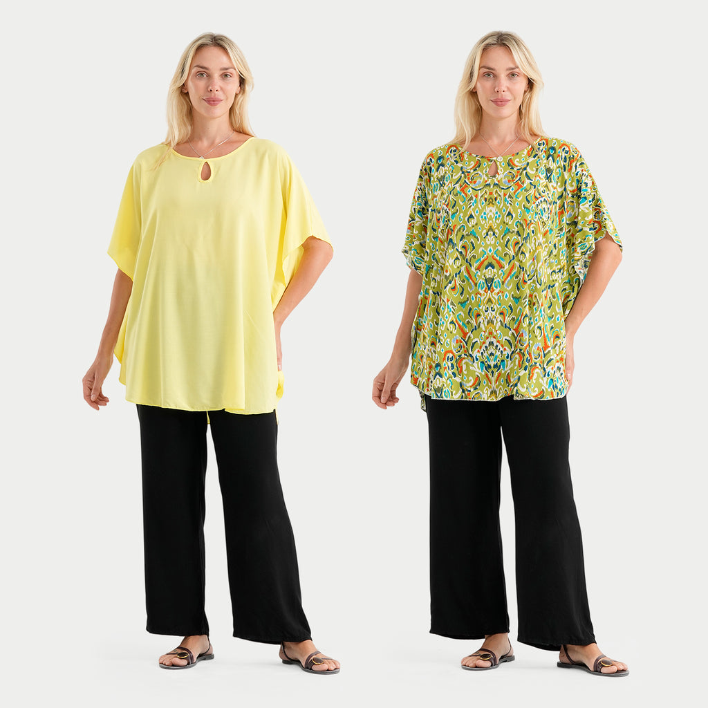 styled by Round neck top_4449975