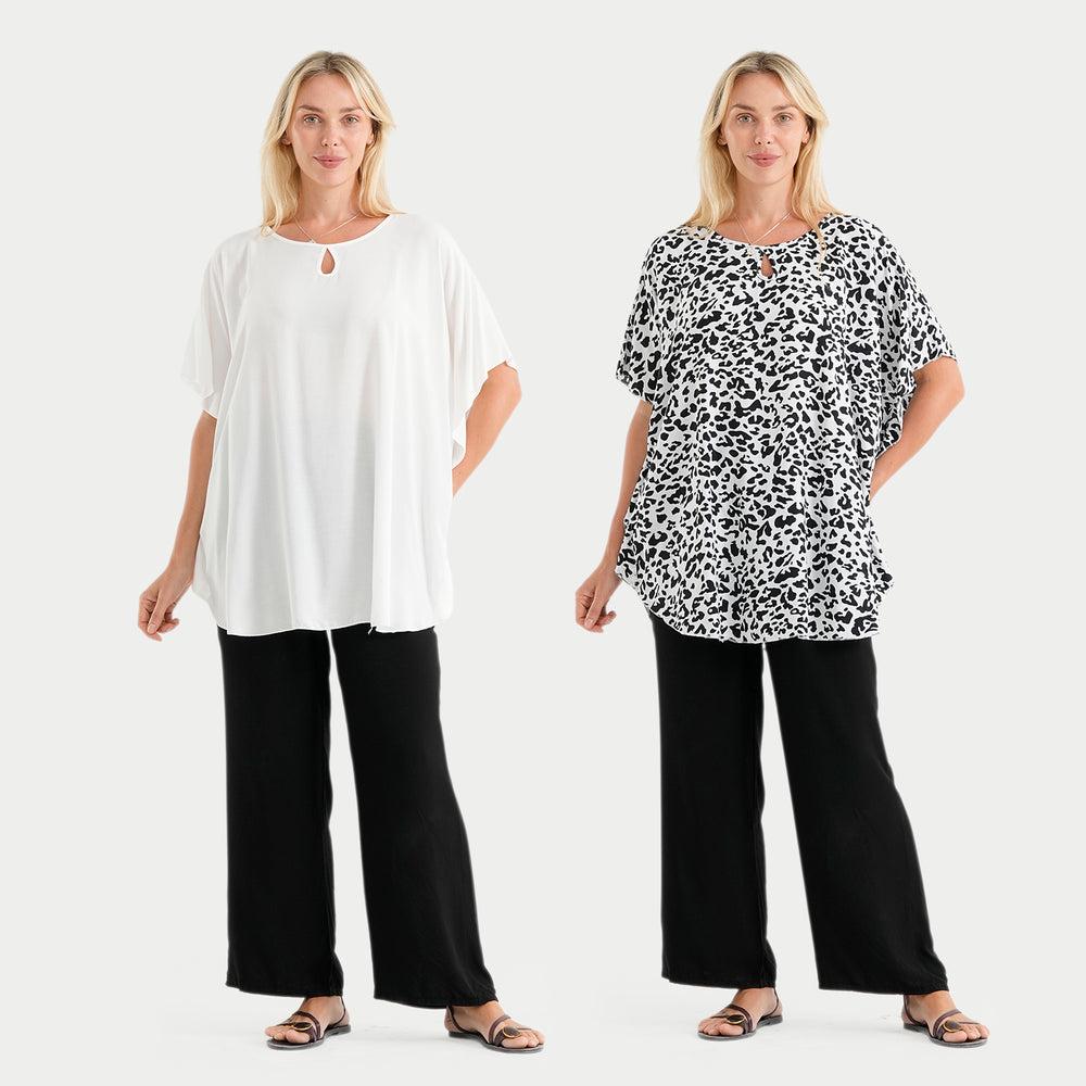 styled by Round neck top_4449977