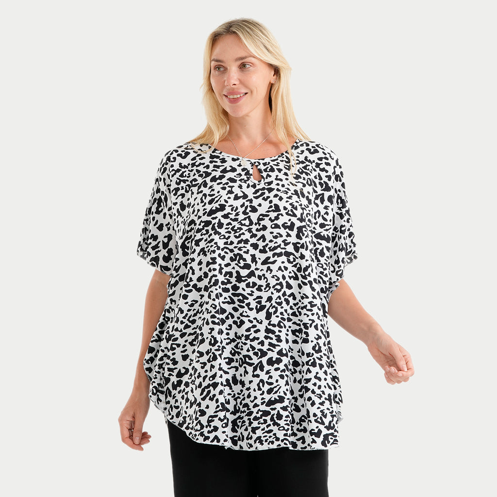styled by Round neck top_4449977_1