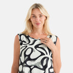 Maisi set of 2 print and solid color vest_4464178_4