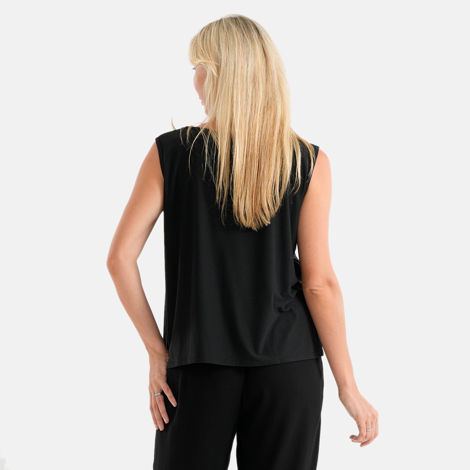 Maisi set of 2 print and solid color vest_4464191_6