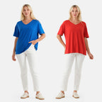 Styled By set of two Short-sleeved T-shirt with rhinestones,  Styled By set of two Short-sleeved T-shirt with rhinestones_4488703