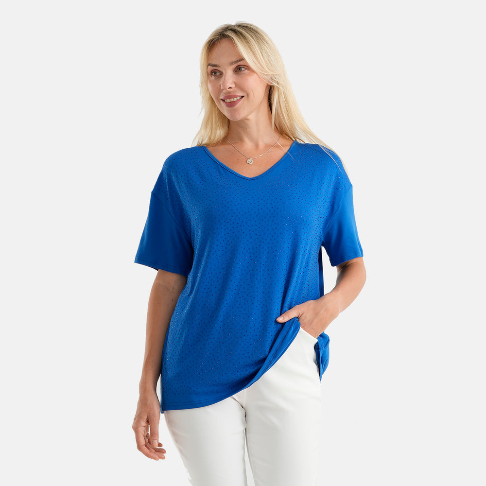 Styled By set of two Short-sleeved T-shirt with rhinestones,  Styled By set of two Short-sleeved T-shirt with rhinestones_4488703_5