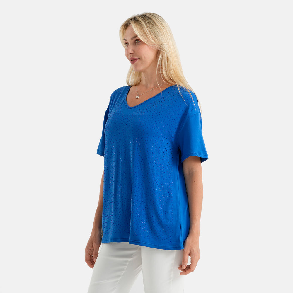 Styled By set of two Short-sleeved T-shirt with rhinestones,  Styled By set of two Short-sleeved T-shirt with rhinestones_4488703_7