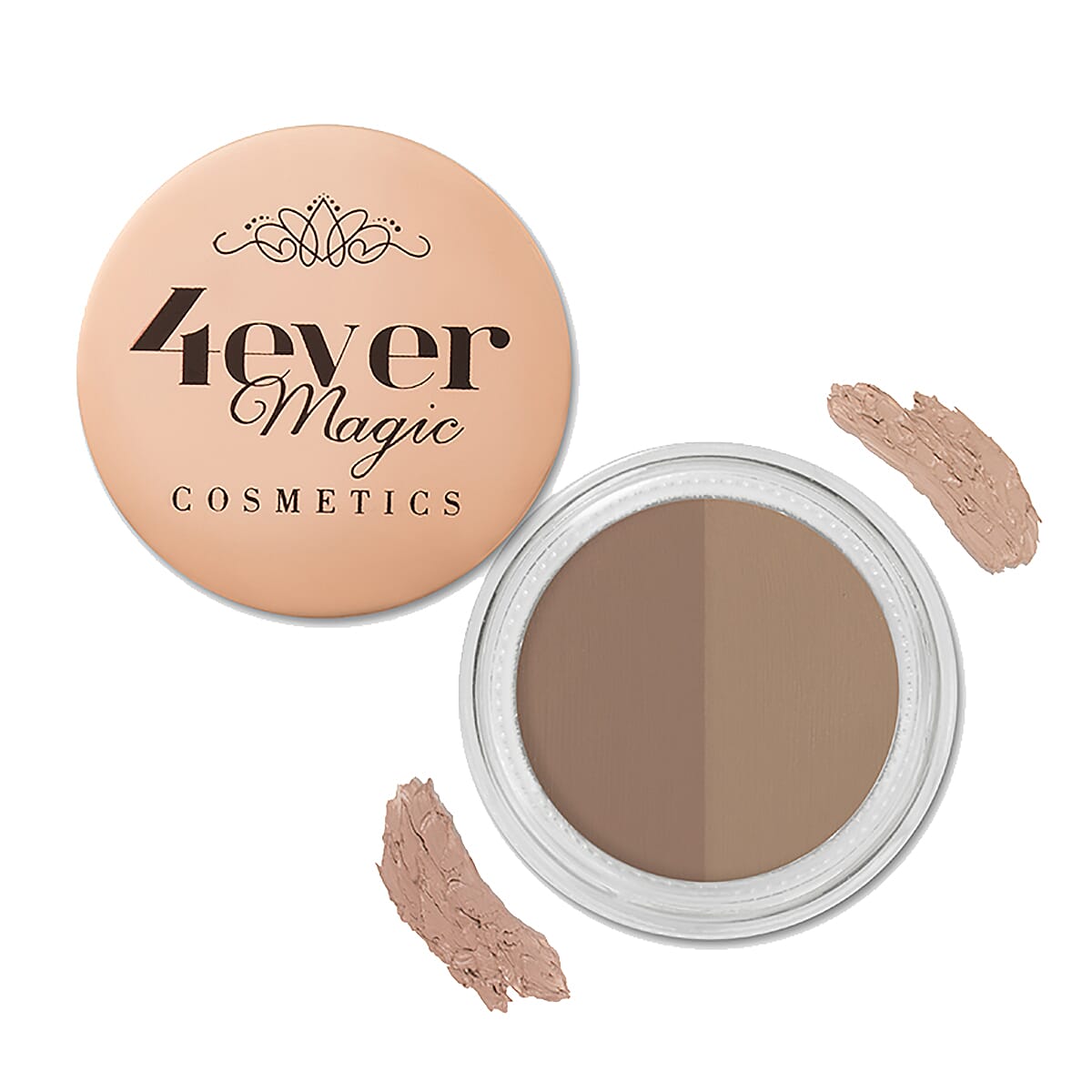 4Ever Magic Cosmetics- Double Shade Eyebrow Gel and Brush - Blonde
