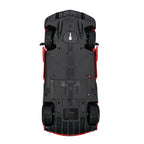 5 Function Remote Control Racing Car With Front & Rear Lights - Red