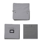 5-Shelf Hanging Shirt Rack with Storage Box - Grey