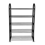5 Tier Multipurpose Rack (Size 77x50x20 cm) - Black