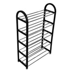 5 Tier Multipurpose Rack (Size 77x50x20 cm) - Black