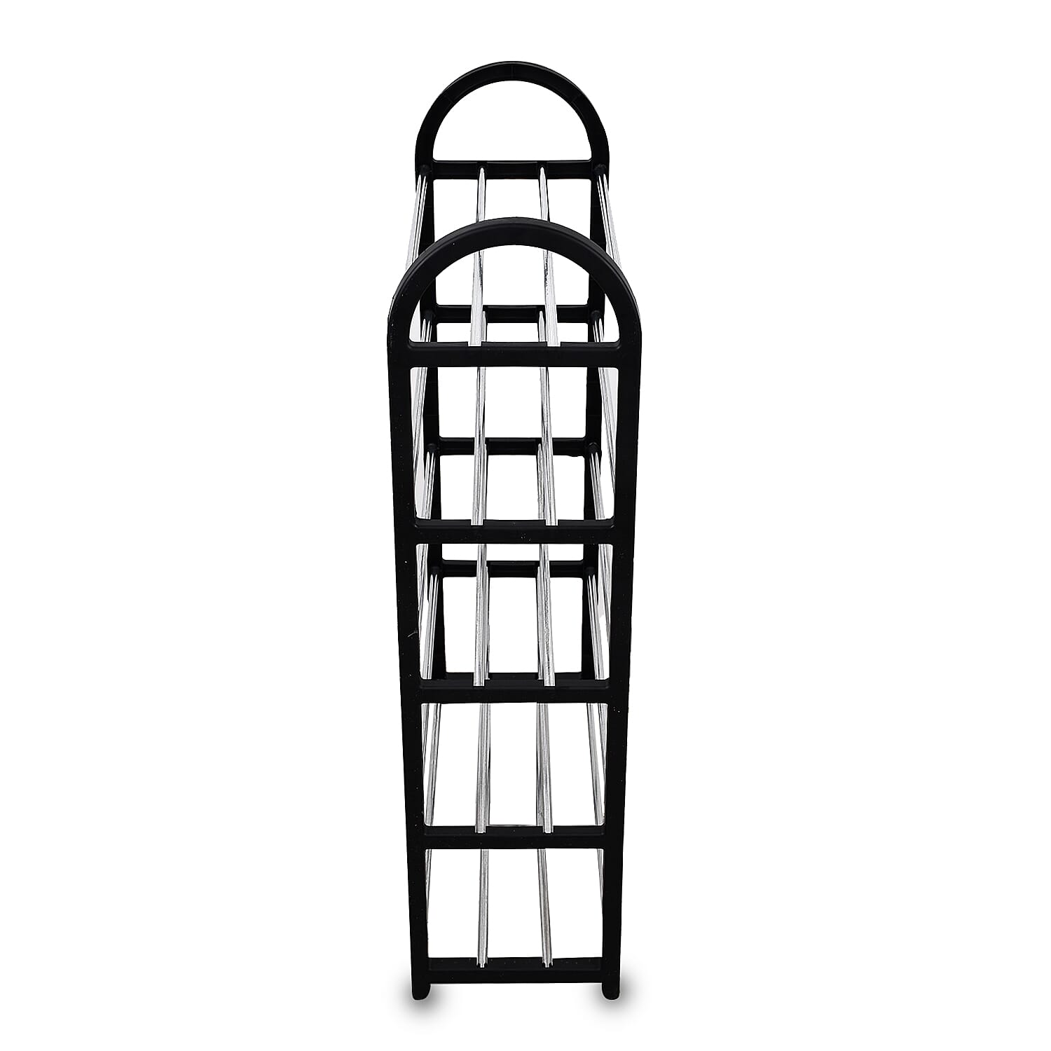 5 Tier Multipurpose Rack (Size 77x50x20 cm) - Black