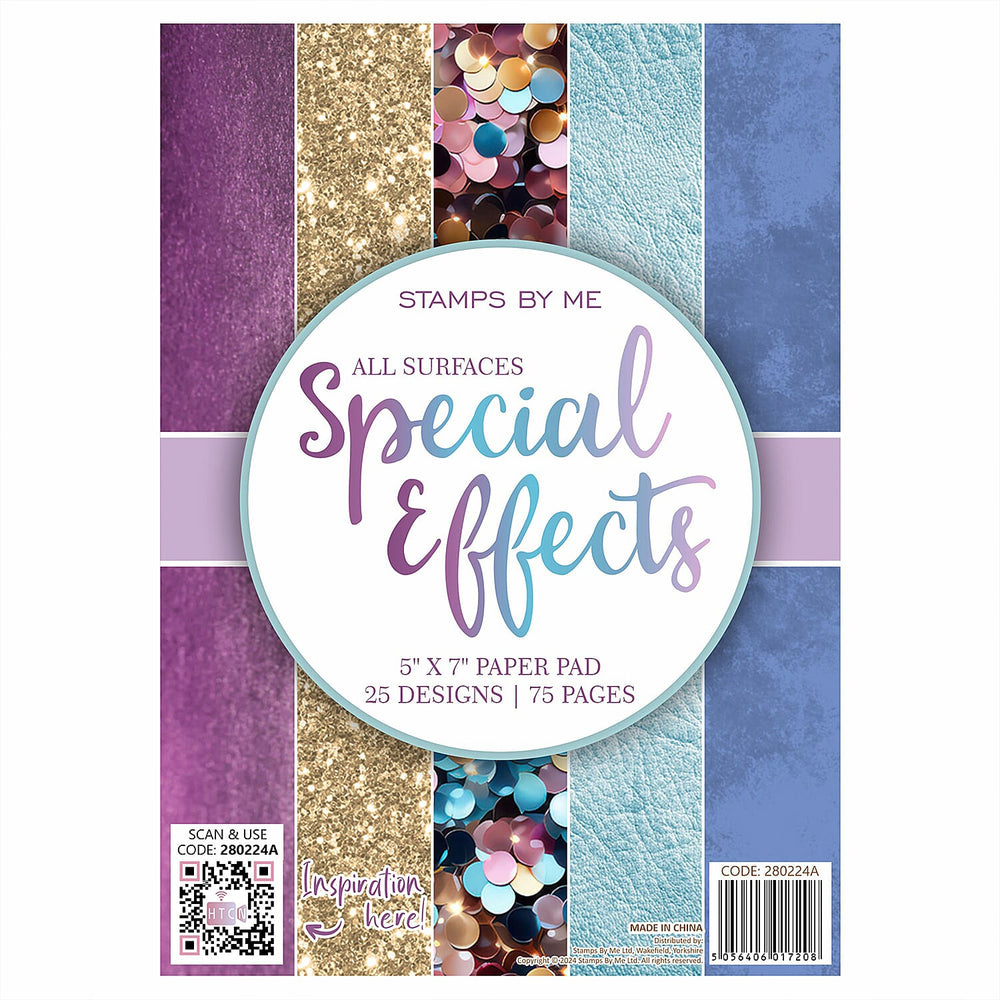 5 X 7 PAPER PAD 25 DESIGNS 75 PAGES