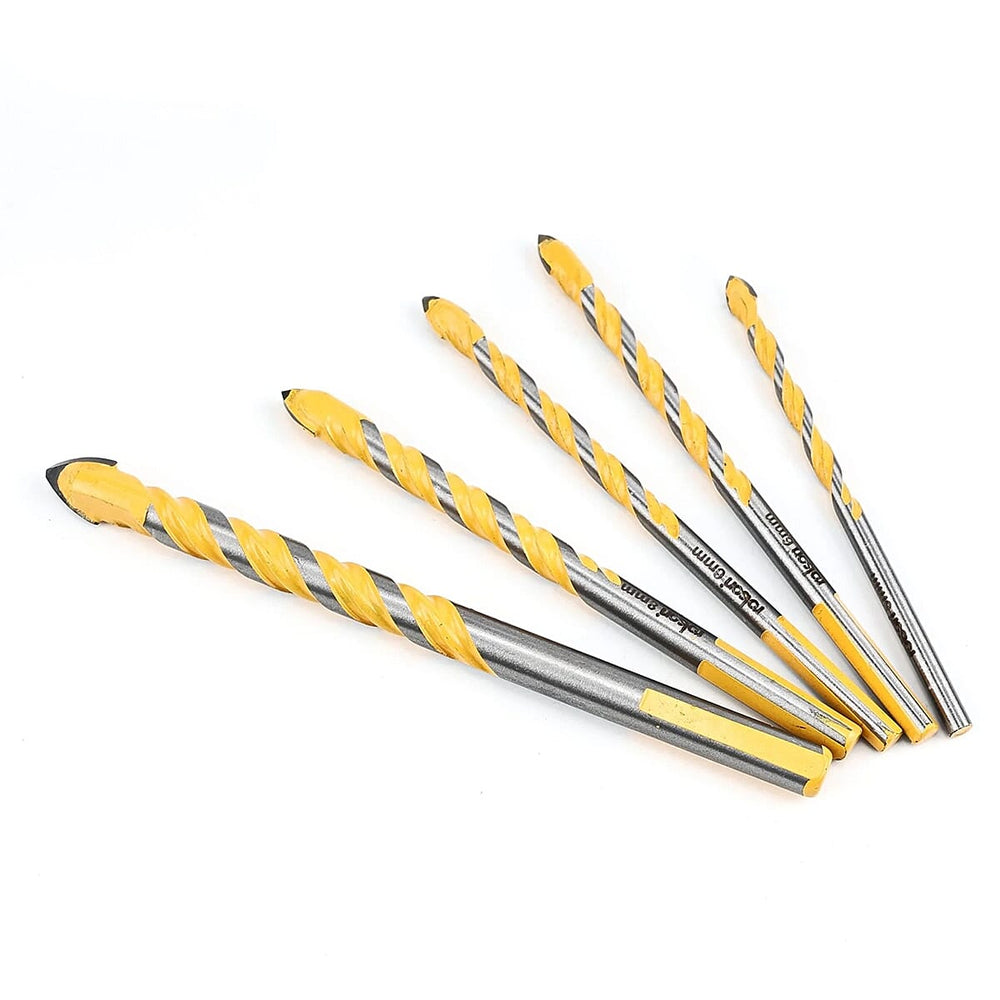 5pc Multi-Material Tile Drill Bit Set