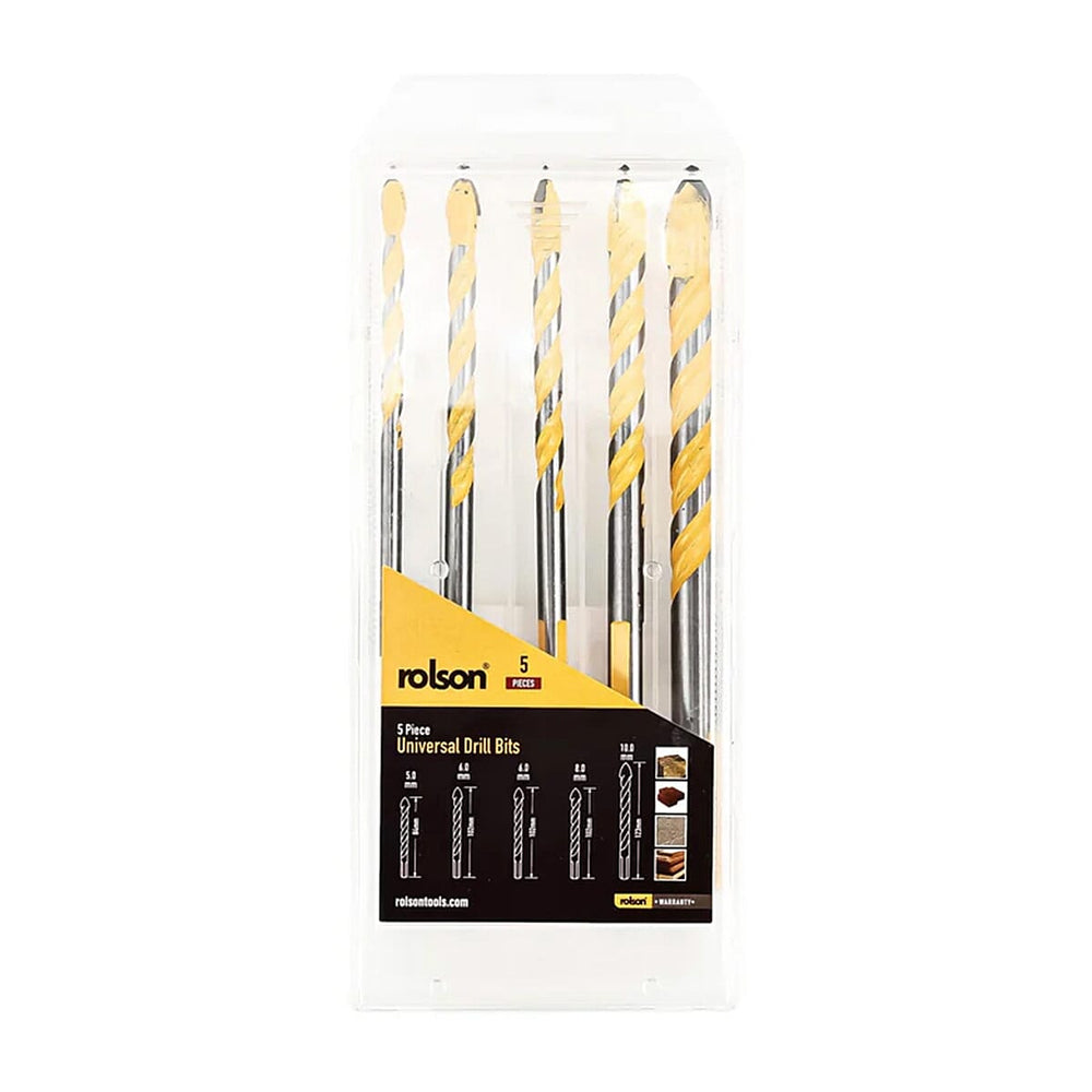 5pc Multi-Material Tile Drill Bit Set