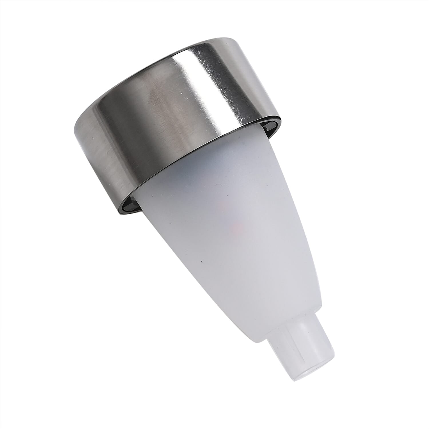6 Pack Metal Solar Lanterns - Warm White LED - Grey