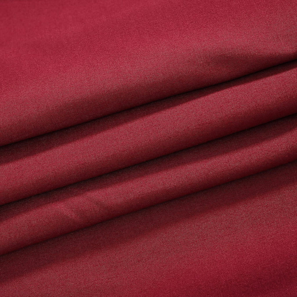 6 Piece Cotton Duvet Cover Set - Inc. 1 Duvet Cover, 1 Fitted Sheet with 2 Housewife & 2 Oxford Pillowcases (King) - Maroon