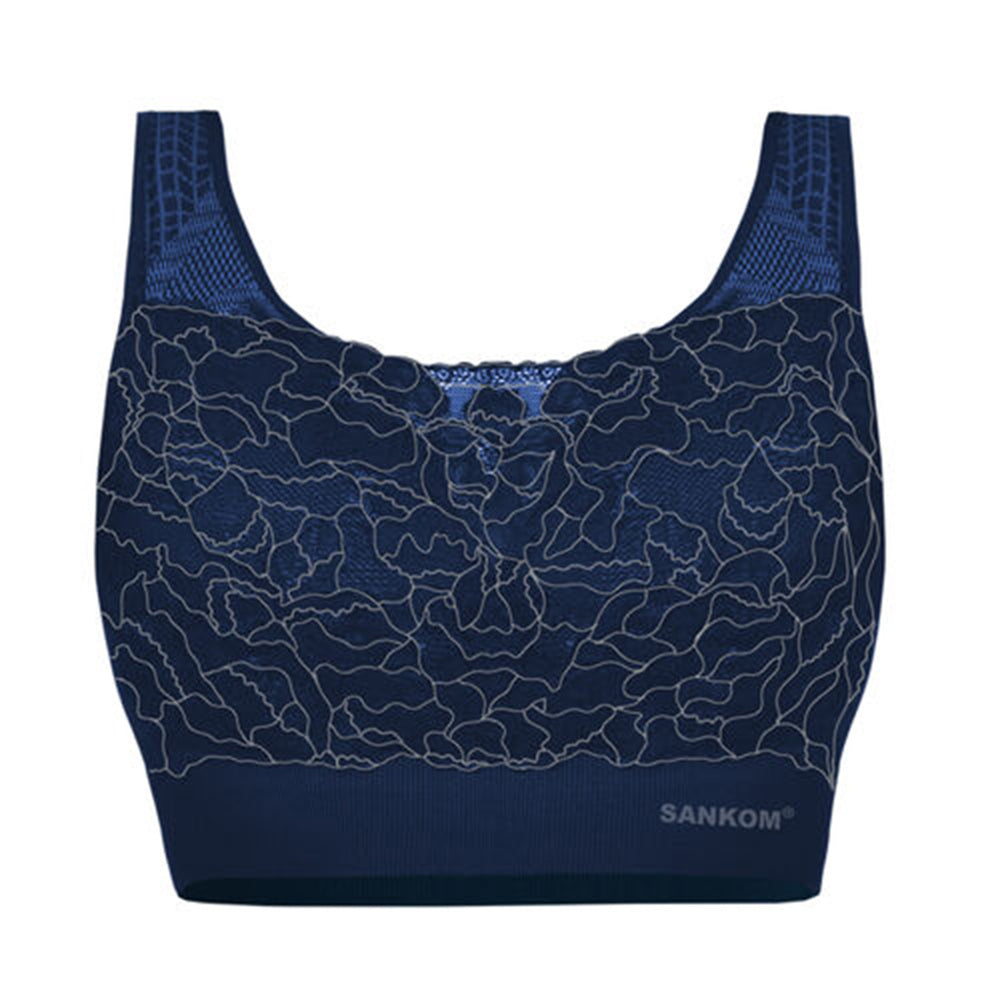 Sankom Nylon Bra (Size - Extra Large) - Navy_6021274