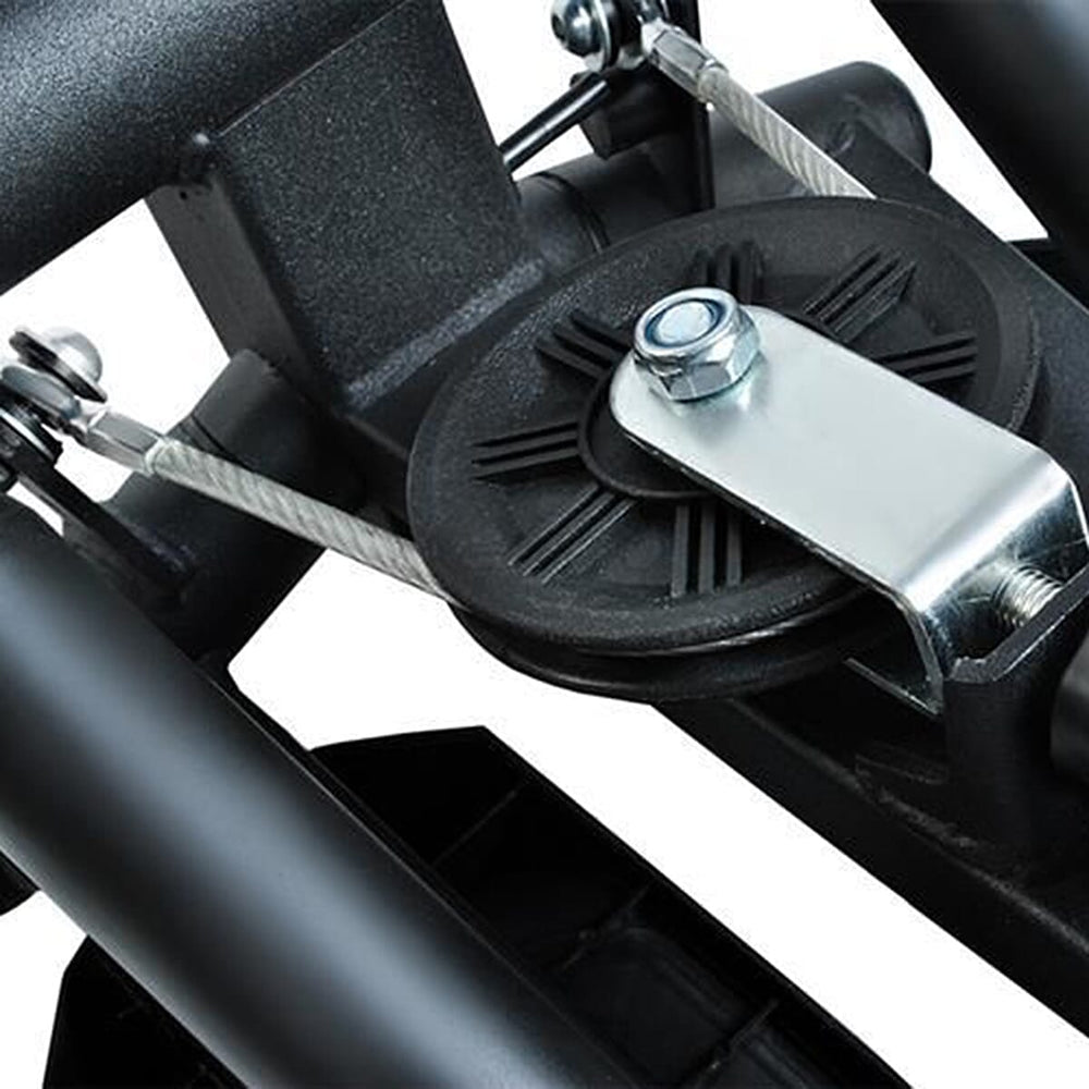 Mini Stepper Foot Pedal and Band Exercise Equipment (Req. LR 44 Battery)