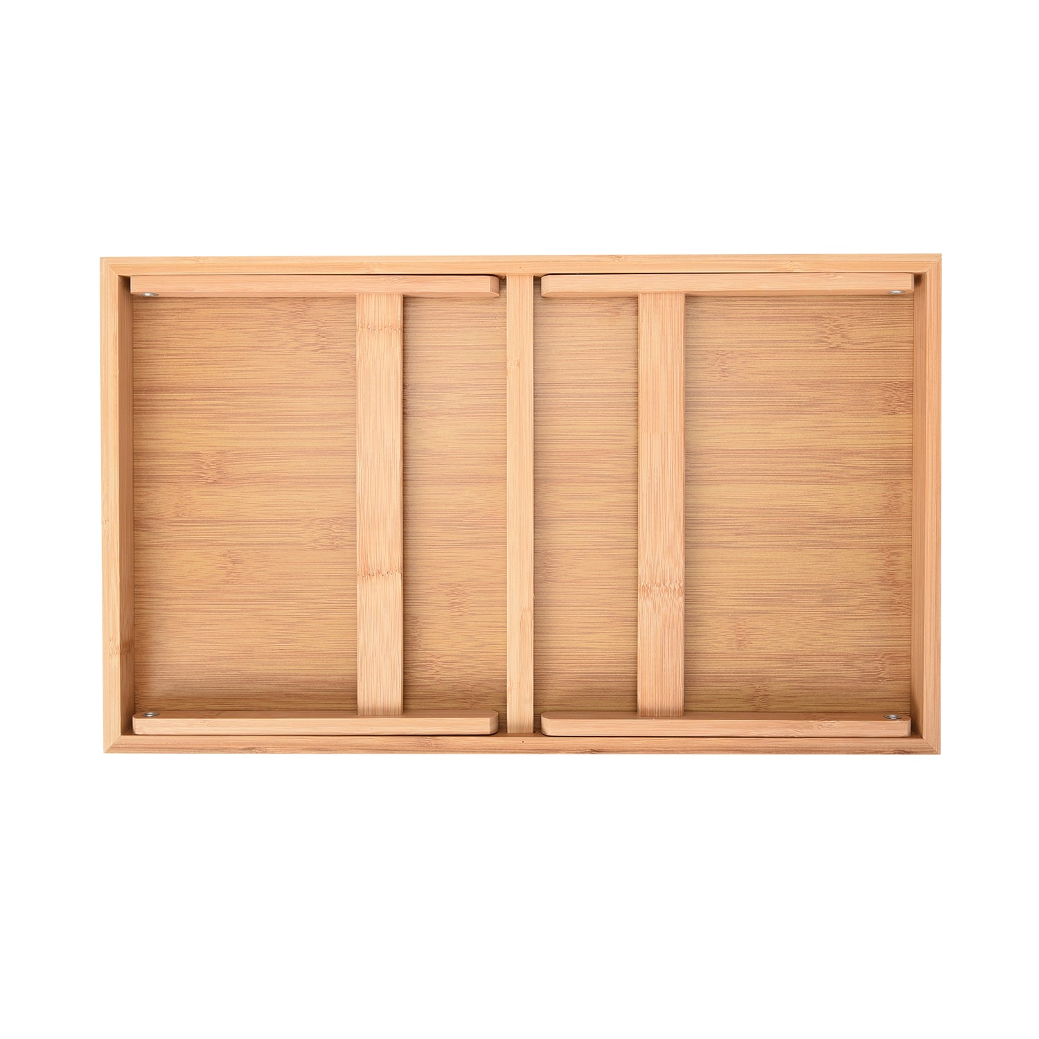 Foldable Bamboo Tray Wooden Legs (Folded Size 50x30x7cm, Unfolded Size 50x30x22cm)_6126955_4