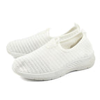 Womens Comfortable Slip-On Shoes (Size 5) - White_6712622