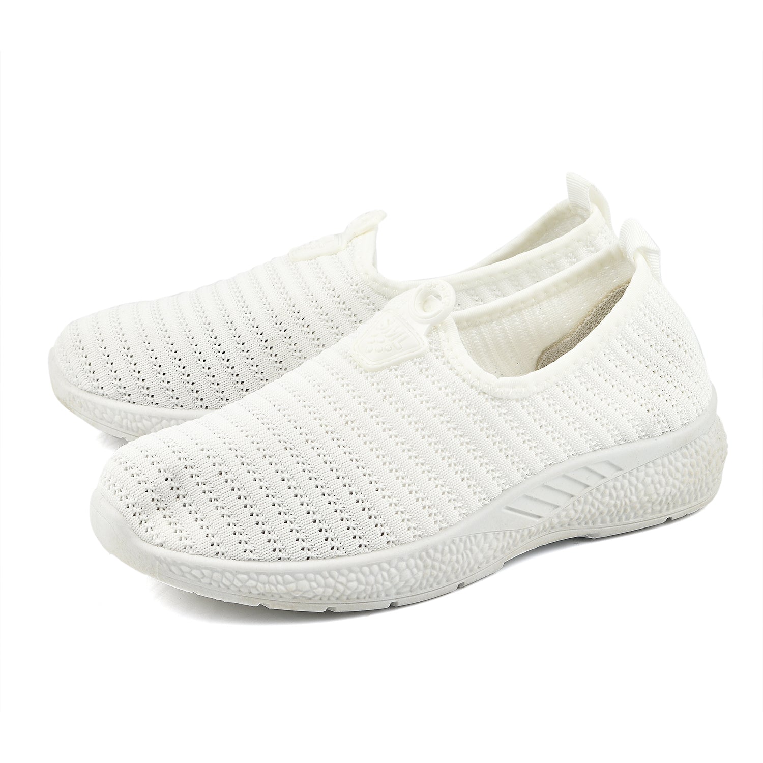 Womens Comfortable Slip-On Shoes (Size 5) - White_6712622