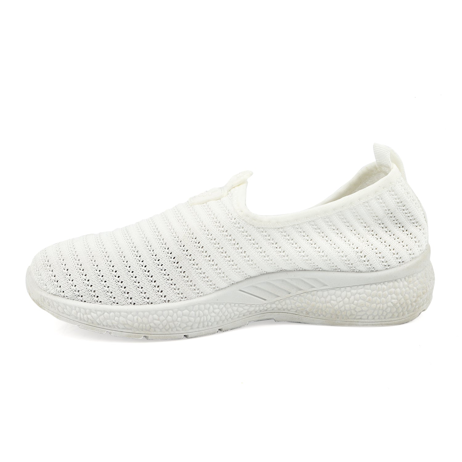 Womens Comfortable Slip-On Shoes (Size 5) - White_6712622_2
