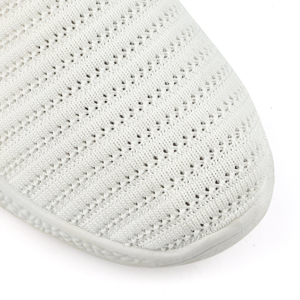 Womens Comfortable Slip-On Shoes (Size 5) - White_6712622_4