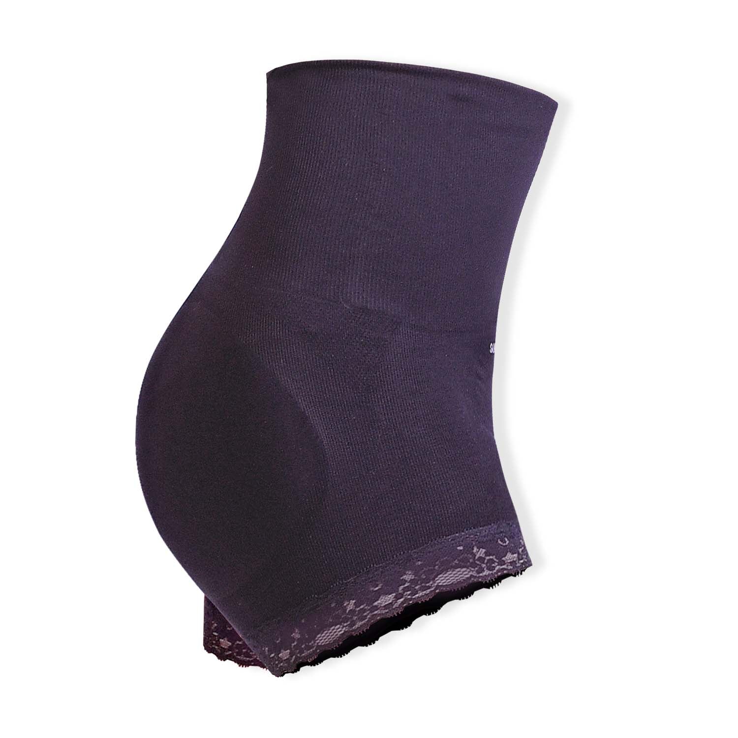 SANKOM SWITZERLAND Patent Premium Aloe Vera Black High Waisted Briefs (Size S/M, 8-10)_6861643_4