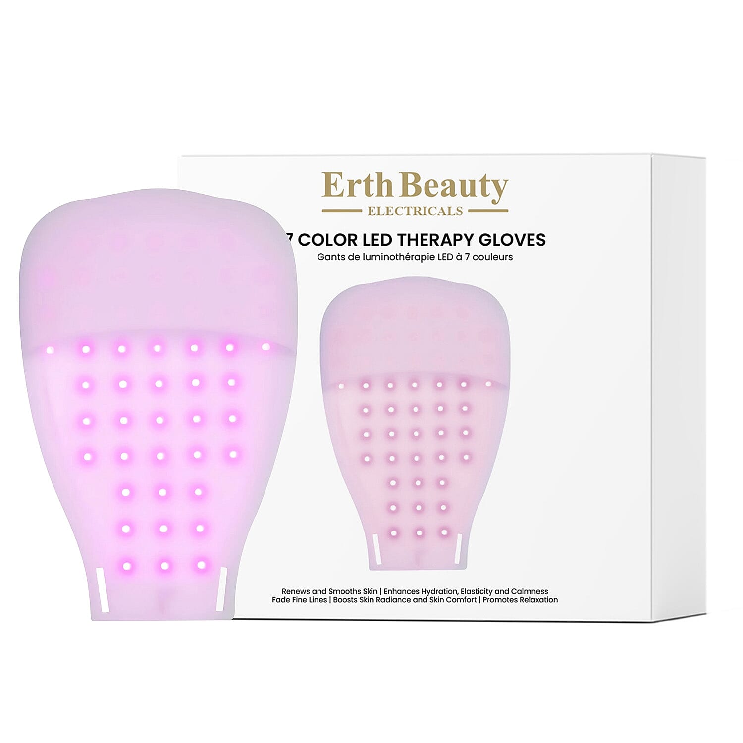 ErthSkin 7 Colour LED Therapy Glove