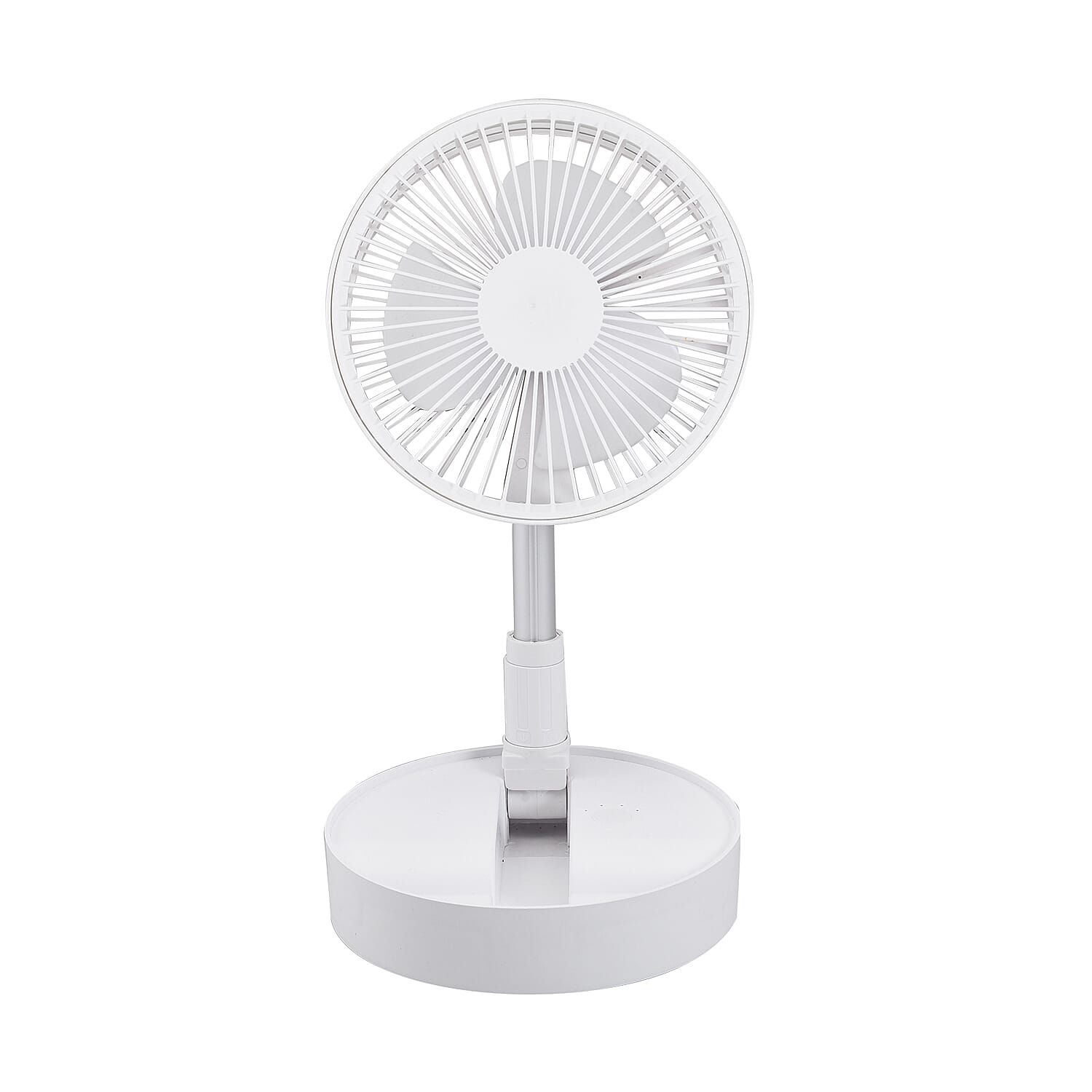 7200mah Foldable Desk Fan with 4 Wind Speed Setting and USB Cable (Size 20x20x10 cm)