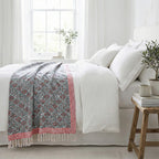 Supreme Range 100% Cotton Hand Crafted Rug (Size 180x130 cm) - Peach - Multi