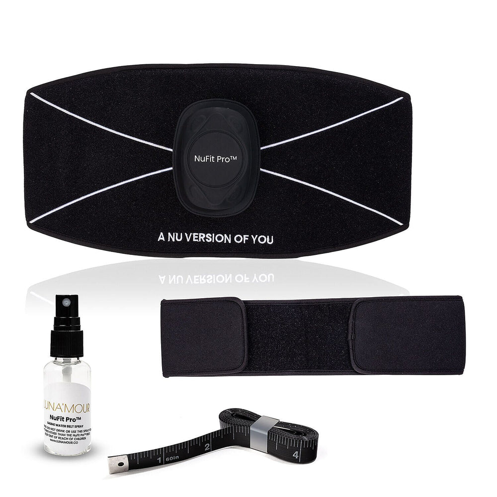 Lunamour Nufit Pro LED - Far Infra-Red EMS Slimming Belt (Exclusive Lifetime Warranty)