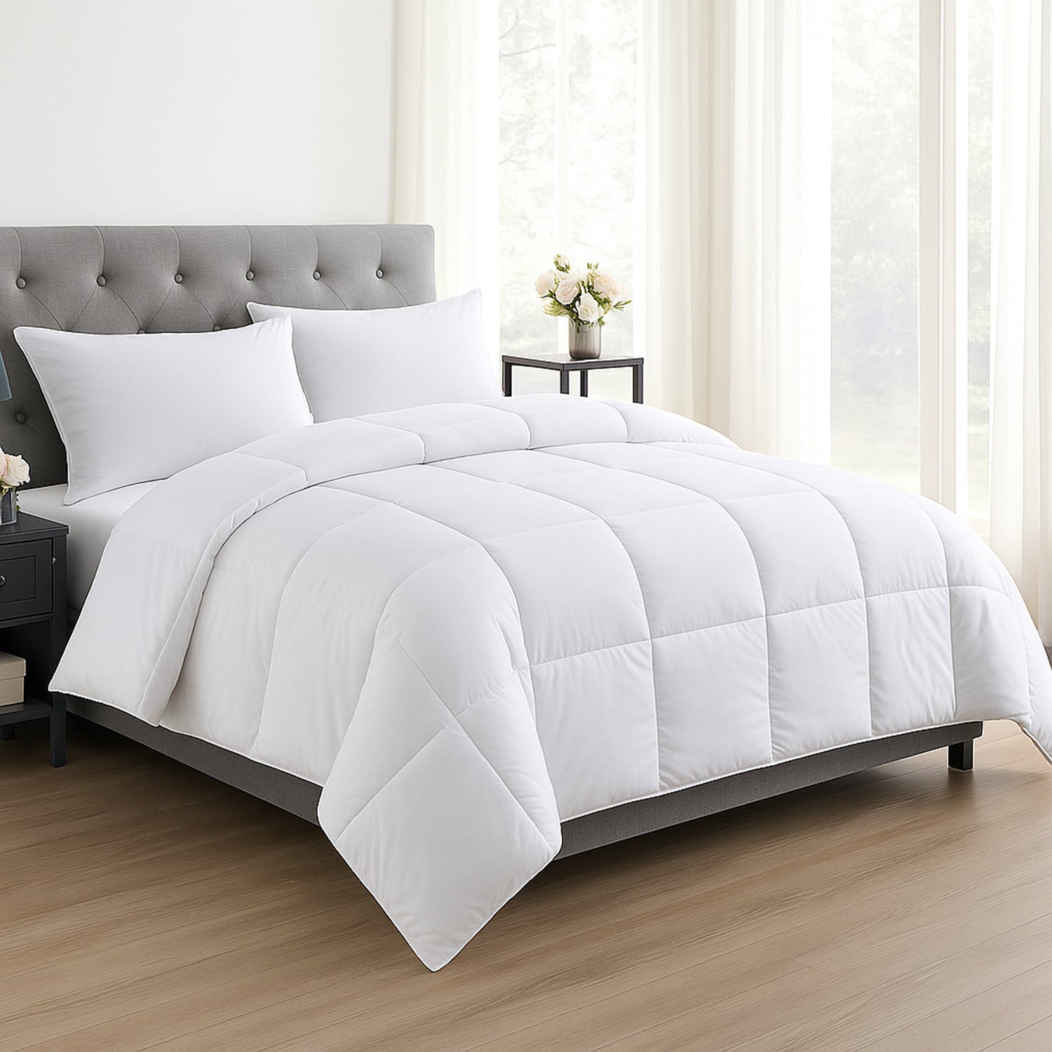 80% Wool and 20% Microfibre Filled Duvet - Single_7272315