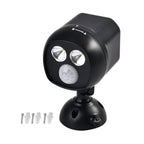 Wireless Super Bright Motion Sensor Security Spotlight (Size 16x10x9 cm) - Black_7282582