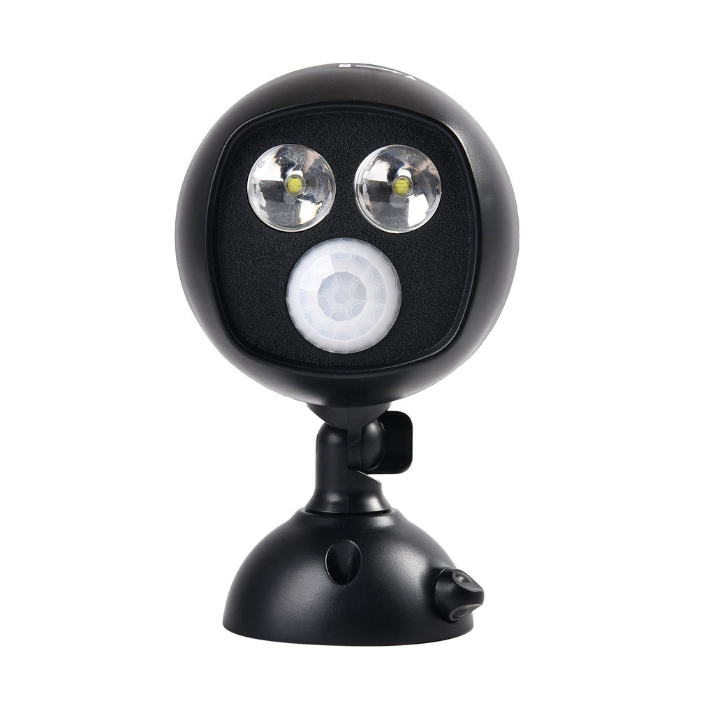 Wireless Super Bright Motion Sensor Security Spotlight (Size 16x10x9 cm) - Black_7282582_1